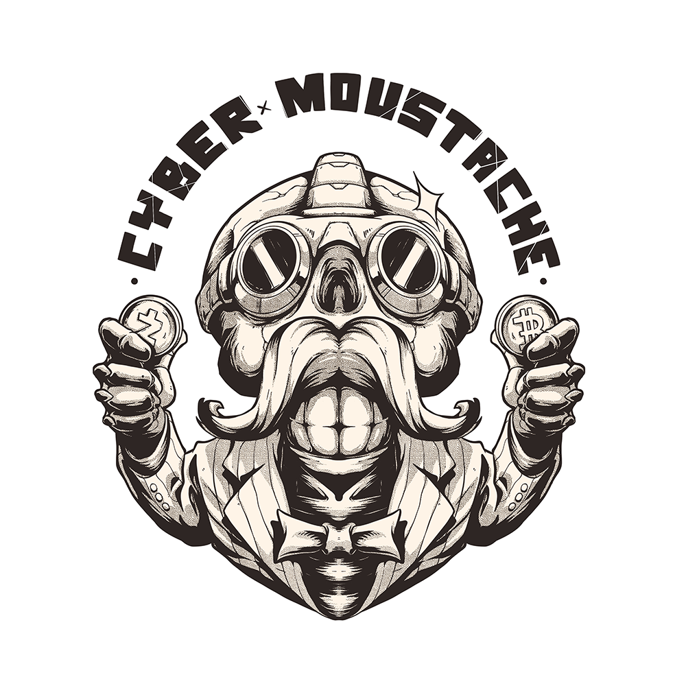 illustration d'un personnage avec une moustache